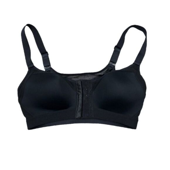 Leonisa Posture Corrector Back Support Contour Cup Bra Black Size 34C Lined - Picture 1 of 7